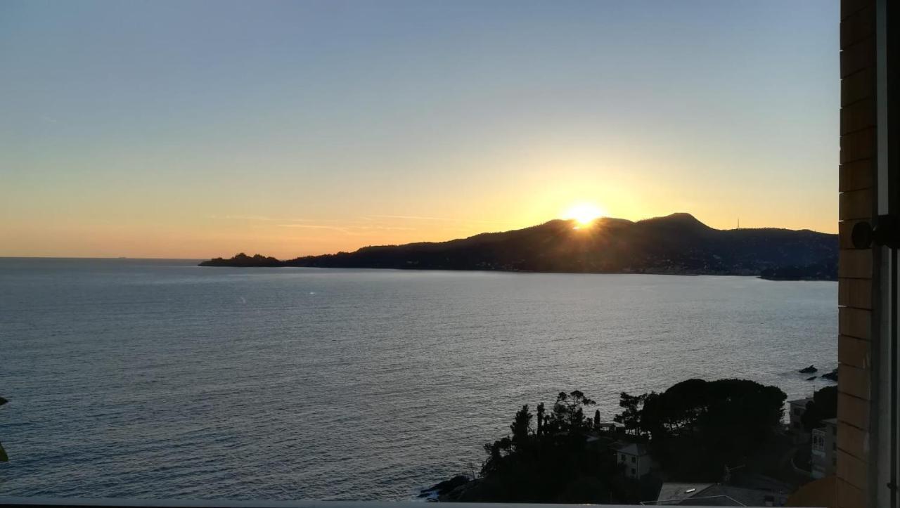 Una Conchiglia Sul Mare Attico Vista Portofino Apartman Zoagli Kültér fotó